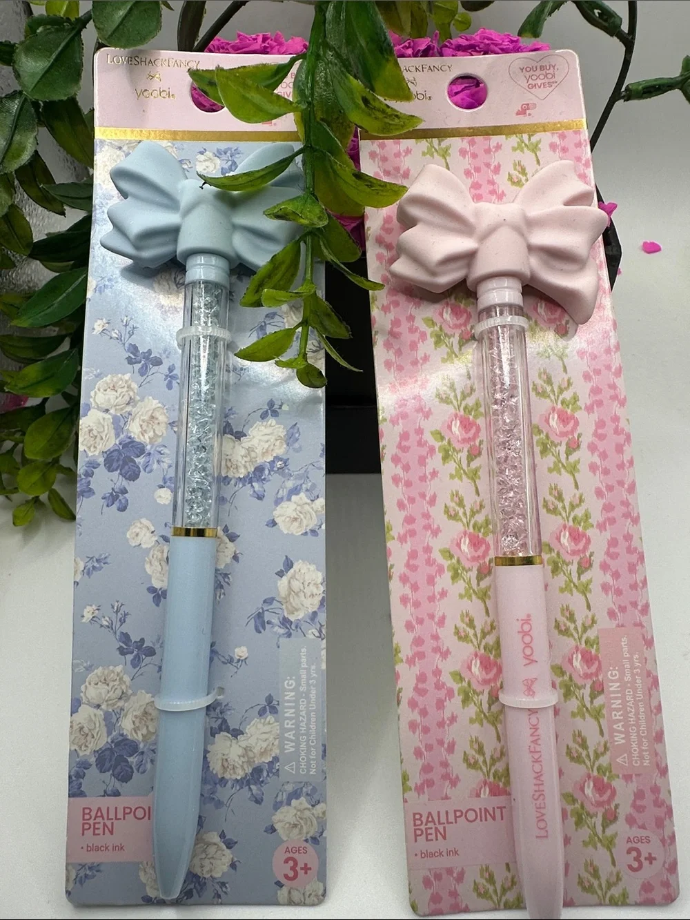LoveShackFancy x Target Ballpoint - Pink or Light Blue